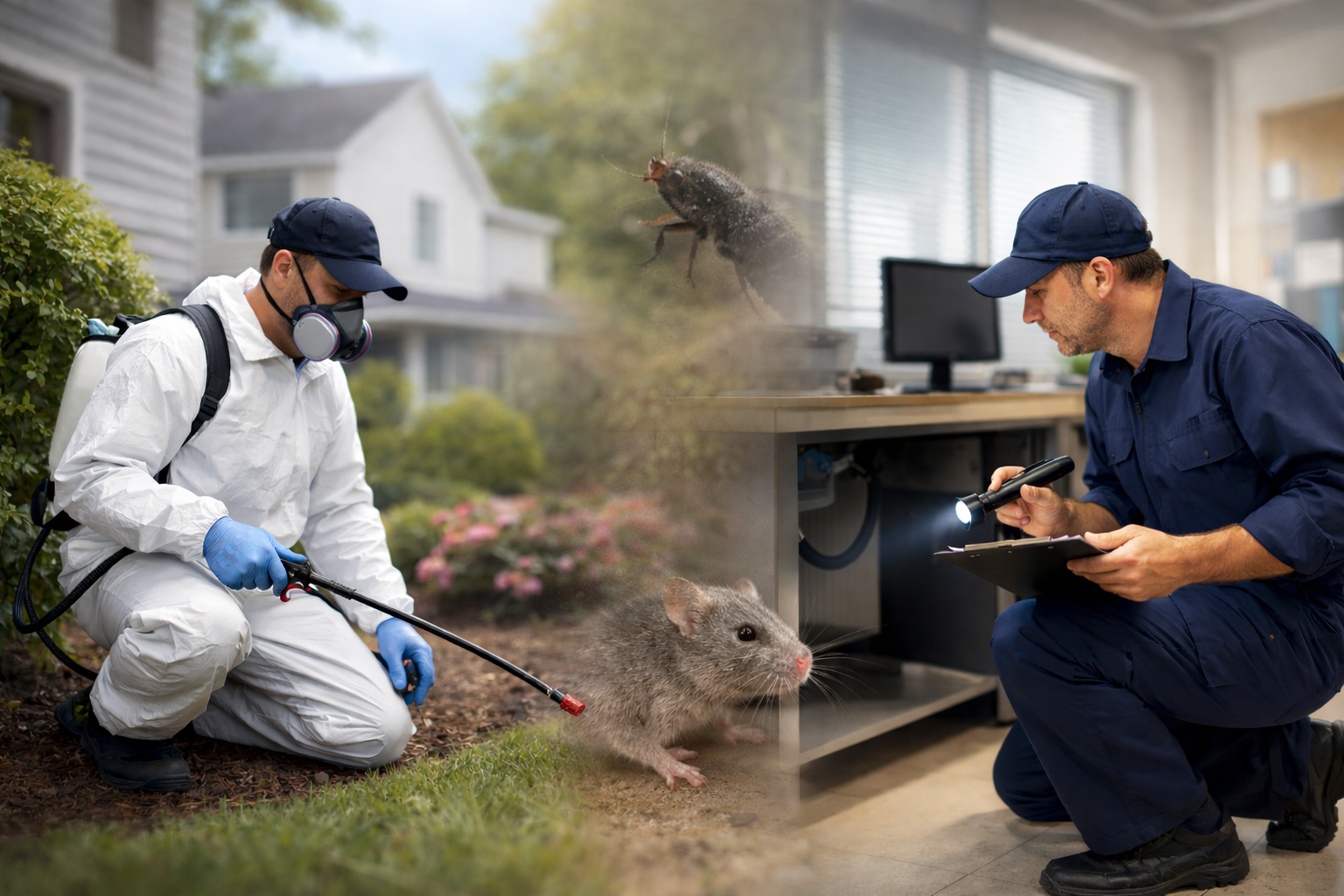general pest control for residential and commercial property types