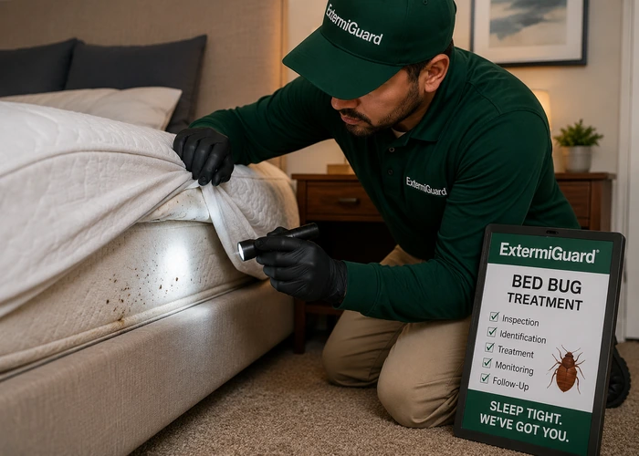 Bed bug treatment near me search for bedrooms hotels rentals and sleeping areas