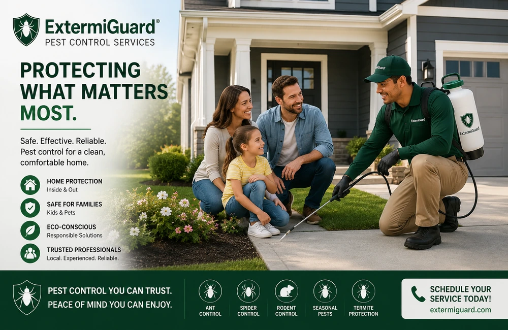 Homeowner requesting a pest control quote by ZIP code